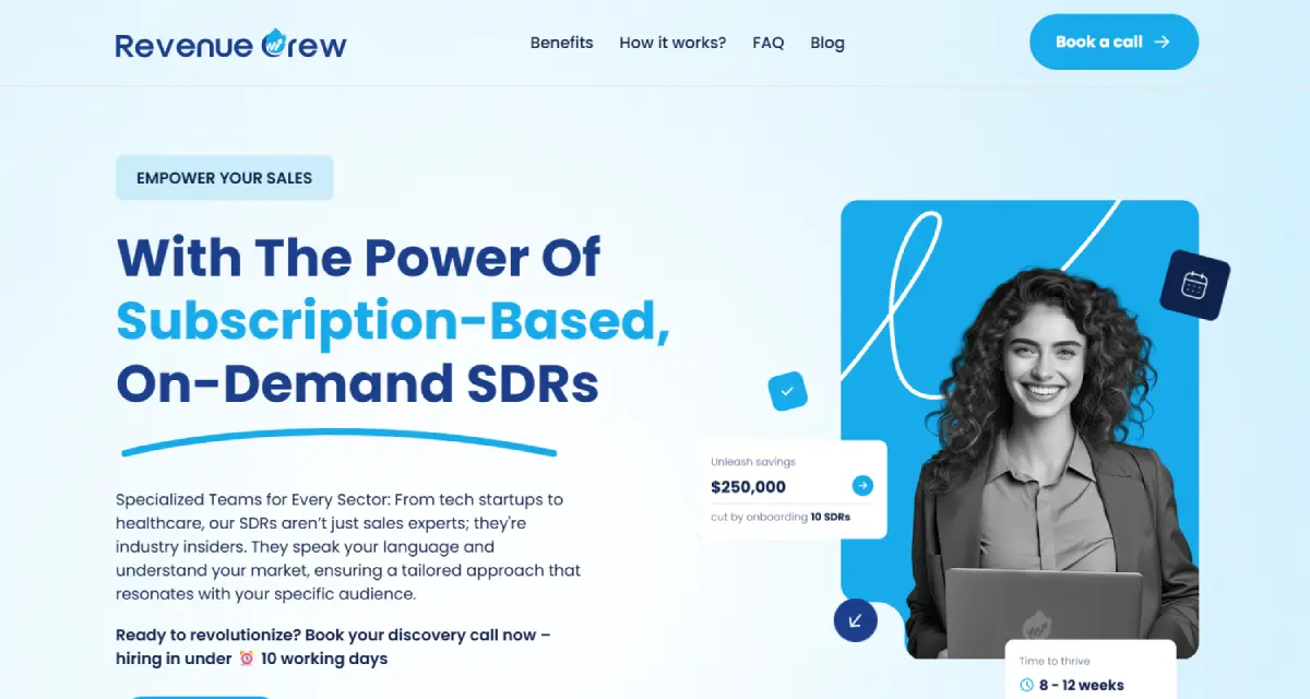 Revenue Crew — B2B Sales Platform